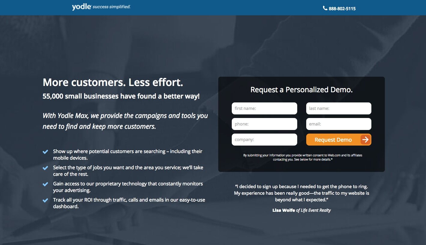Aura Agency Landing Page